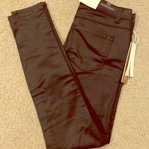 NWT LC Lauren Conrad Sexy, Shiny Black Jeggings